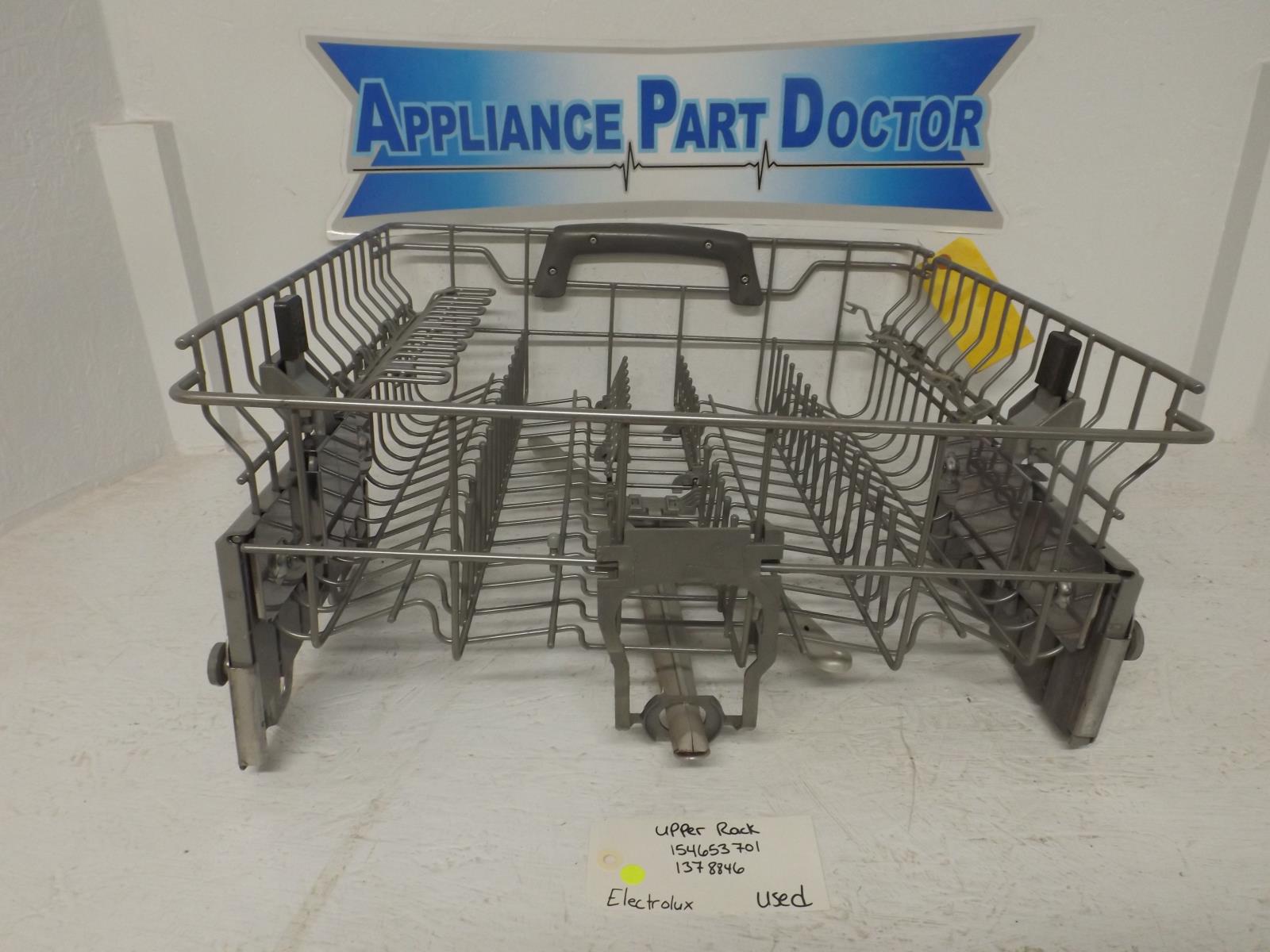 Electrolux Dishwasher 154653701 1378846 Upper Rack Used Electrolux Dishwasher 154653701 1378846 Upper Rack Used